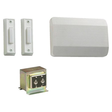 Quorum White Door Bell 101-2-6
